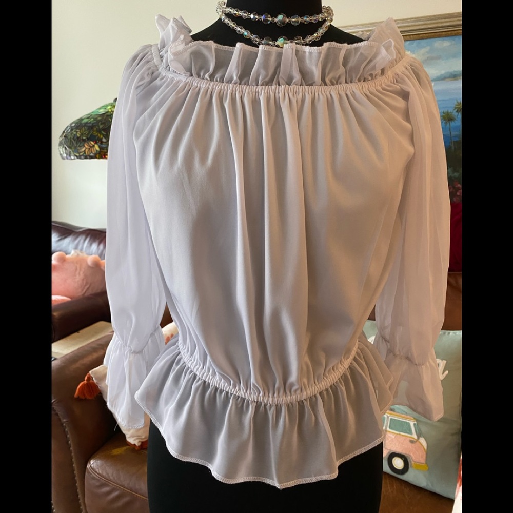 Ruffled Bohemian Blouse
